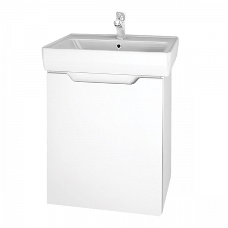 Тумба Dreja.eco Mini 50, белый лак (ум. Мини 50)