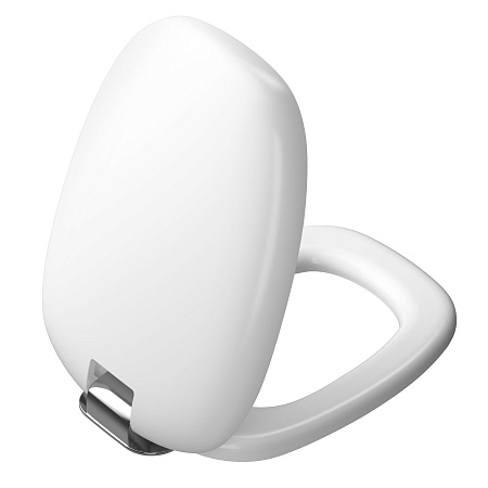 Сиденье для унитаза Vitra Plural 126-401-009, микролифт, матовый белый