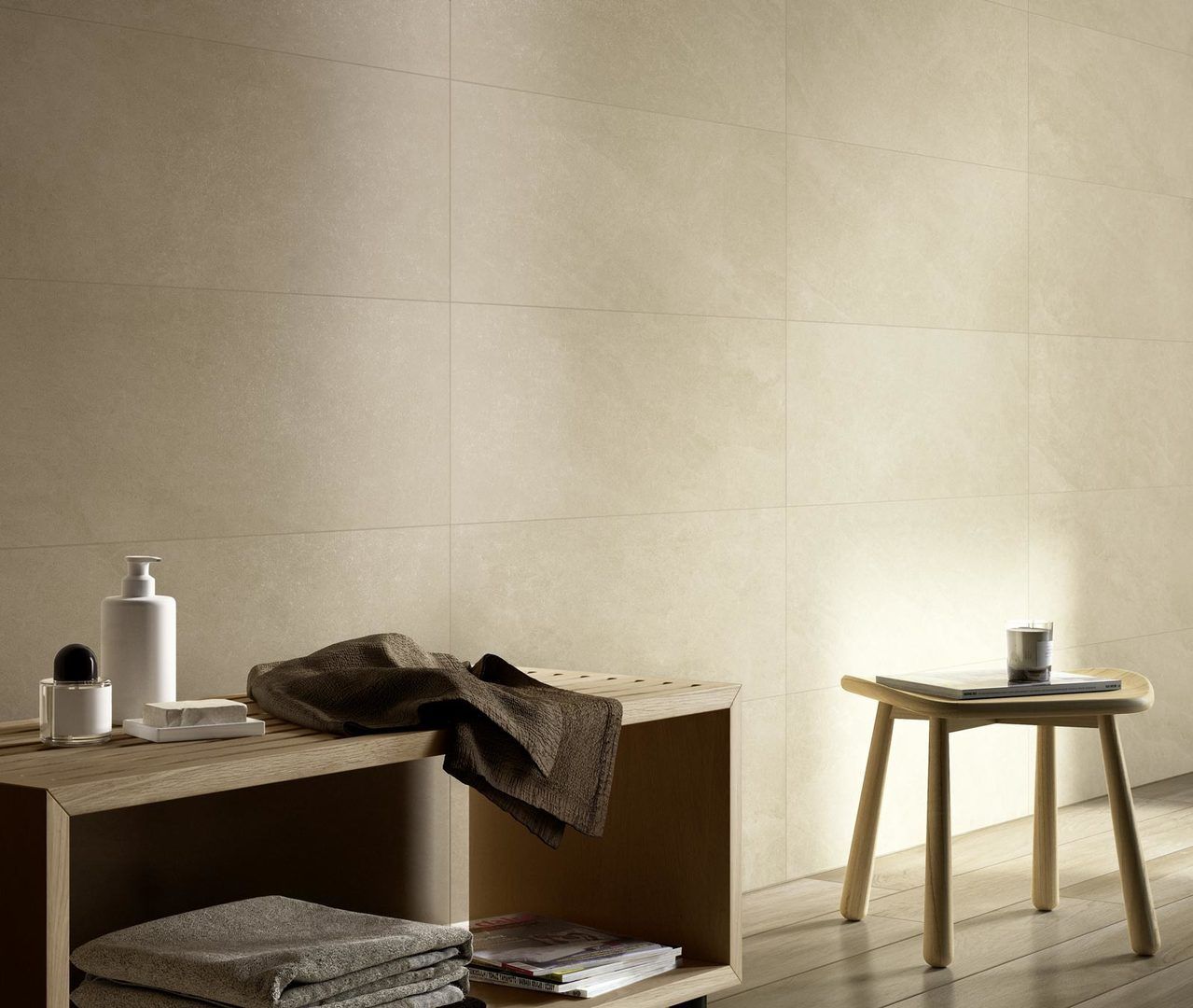 Керамическая плитка Marazzi Italy Плитка Okume Ambra Rett. 32х89