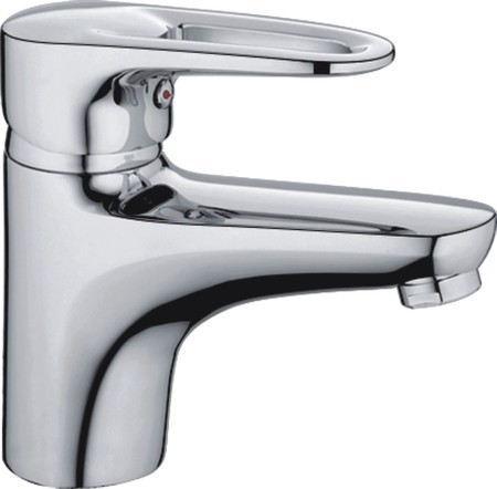 Смеситель для раковины HAIBA HB1068, латунь, хром