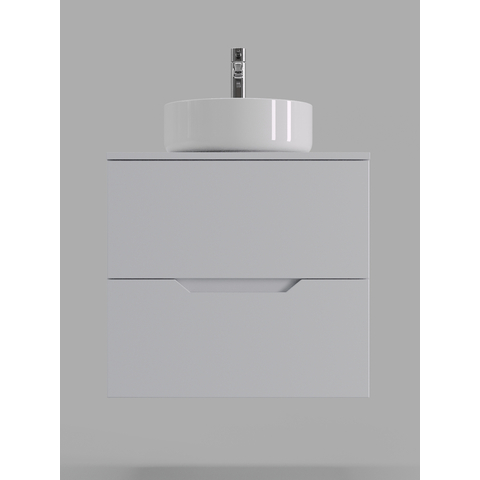 Orange Лайн Li-60TuwMDF+B09-360W тумба с раковиной подвесная 60 см, белый
