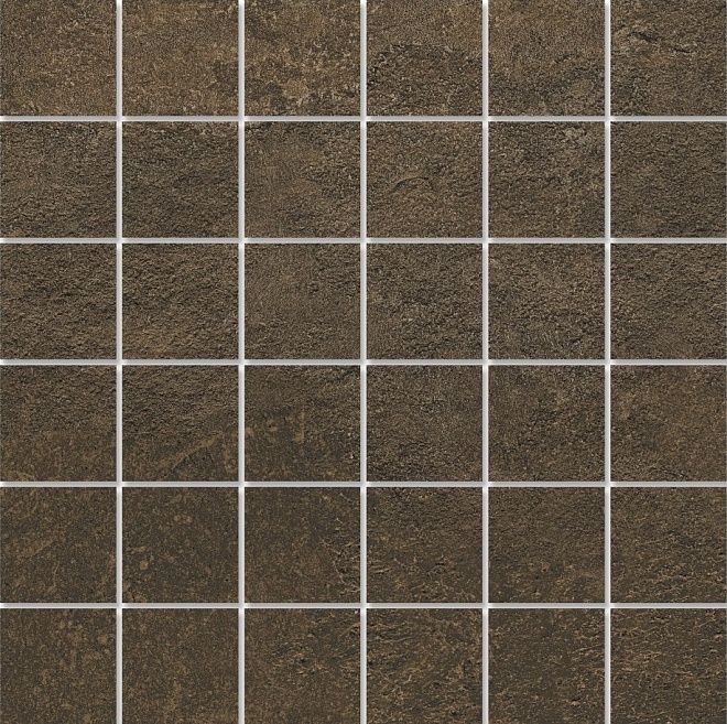 Керамогранит Kerama Marazzi Декор Про Стоун коричневый мозаичный 30х30