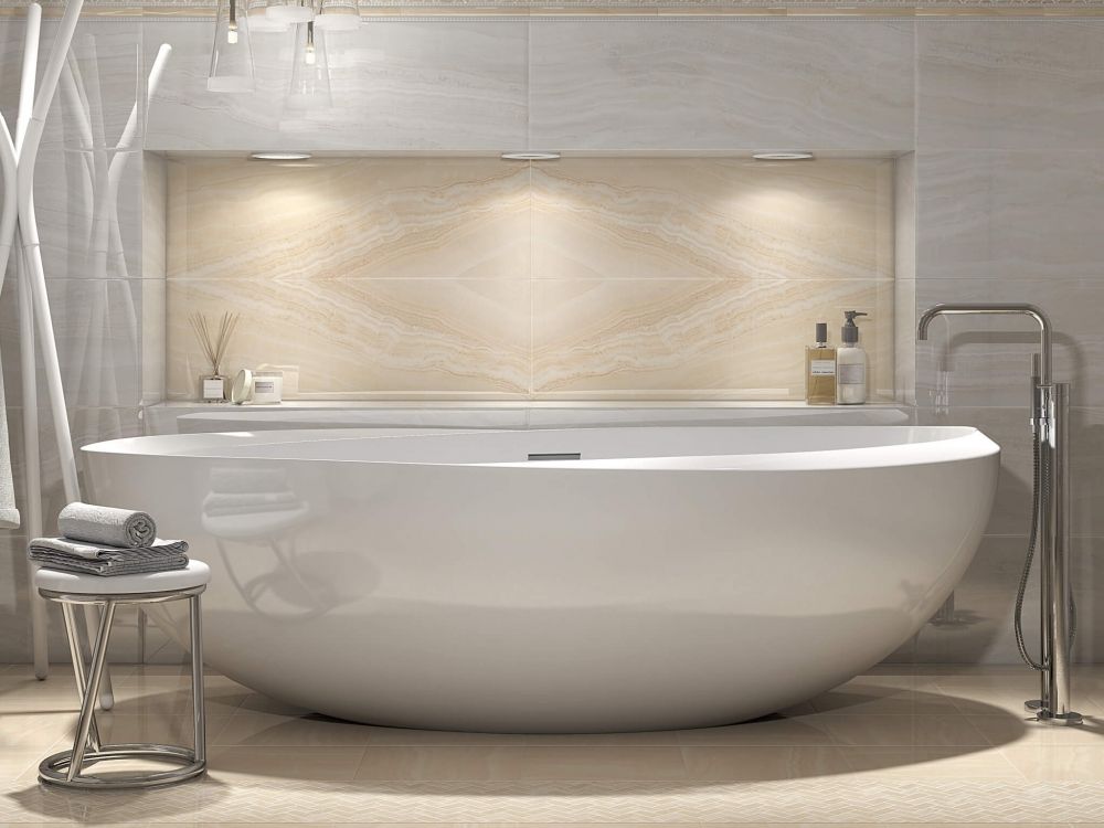Керамическая плитка Kerama Marazzi Декор Контарини светлый моз. 30х31,5