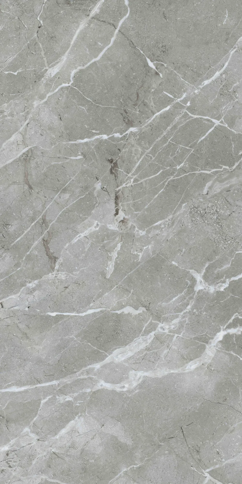 Керамогранит Vitra SilkMarble Бреча Серый Матовый R9 Ректификат 60х120
