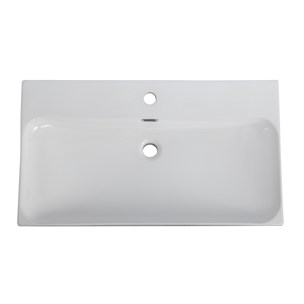 Раковина BelBagno 81 см BB-8078-80 белая