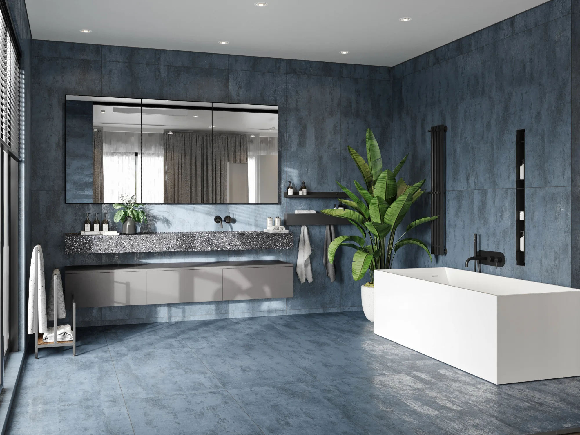 Керамогранит Metallic Azul