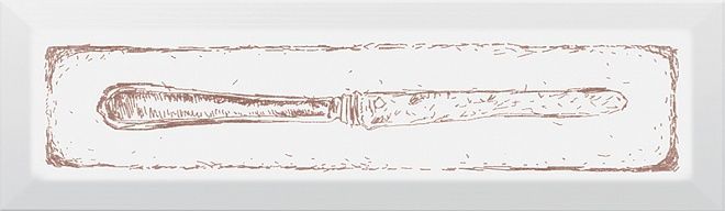 Керамическая плитка Kerama Marazzi Декор Knife карамель 8,5х28,5