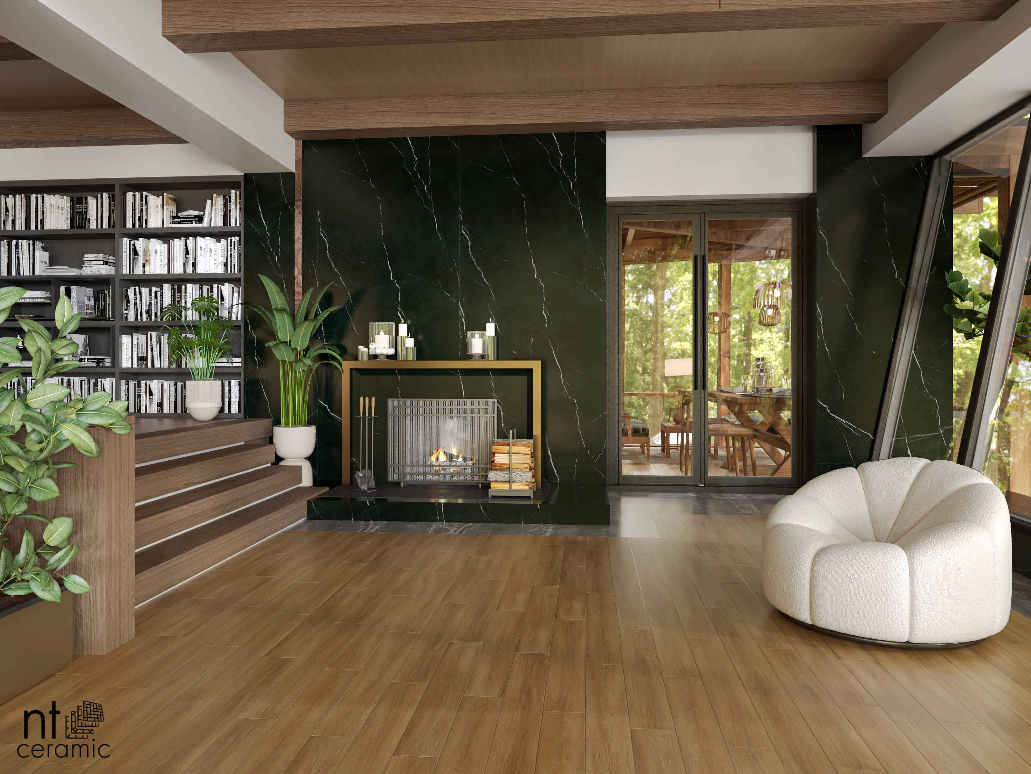 Керамогранит Nero Marquina
