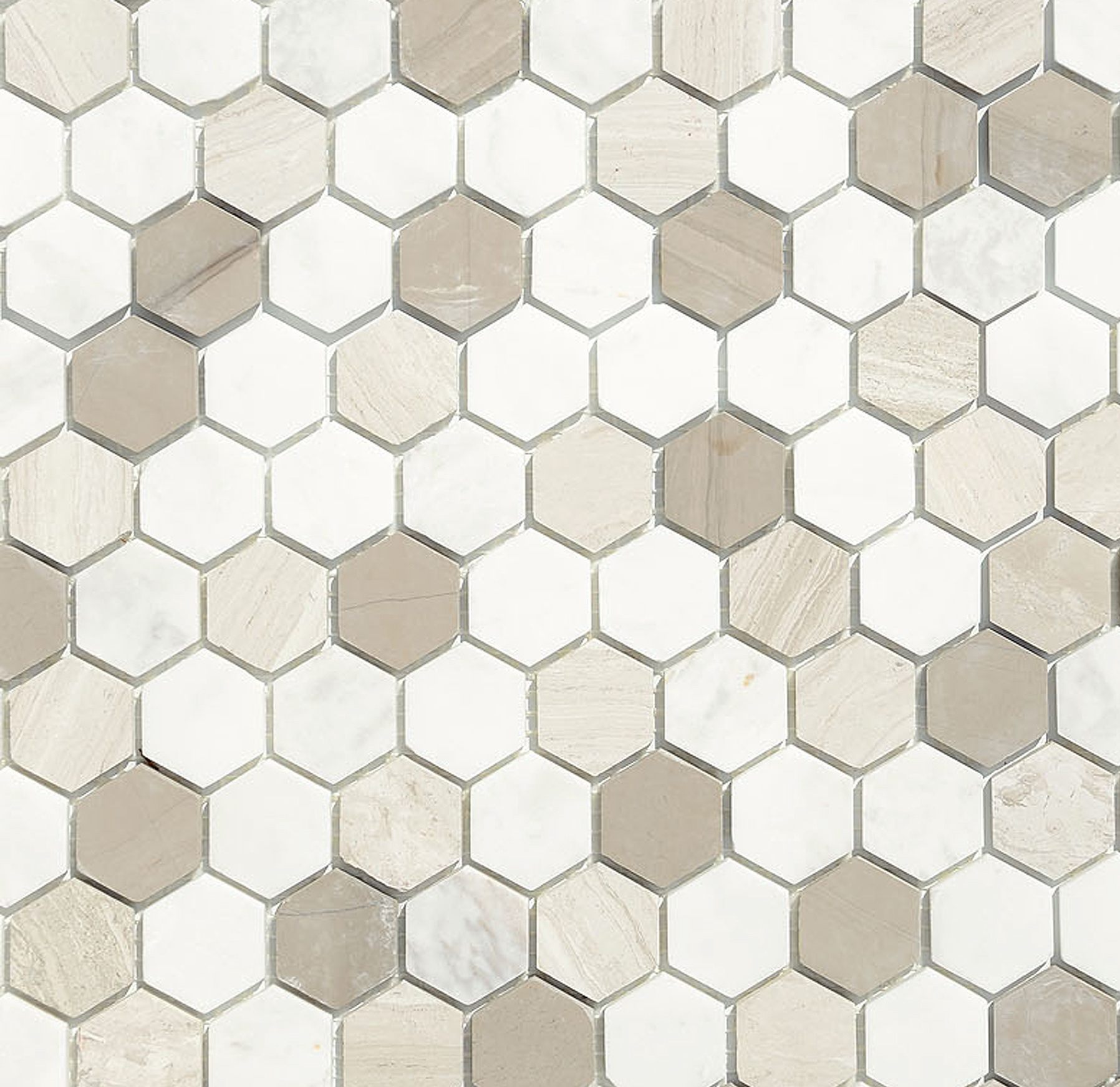 Мозаика LeeDo & Caramelle Pietra Mix 3 MAT hex (18x30x6) 28,5x30,5