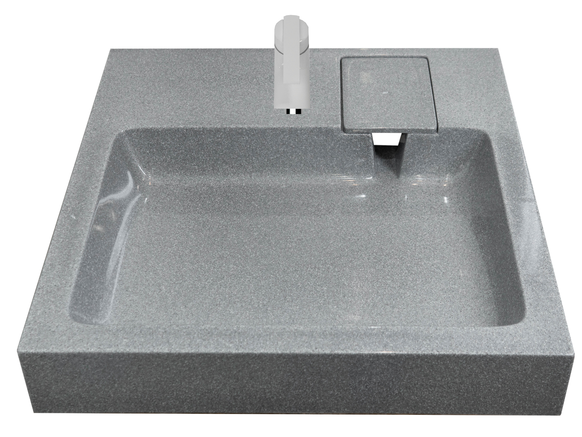 Раковина Stella Polar Солярис 60 см SP-00001066 серая