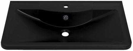 Раковина BelBagno из искусственного камня, чёрная матовая, 1000х455х145, BB1000/455-LV-ART-ALR-NERO