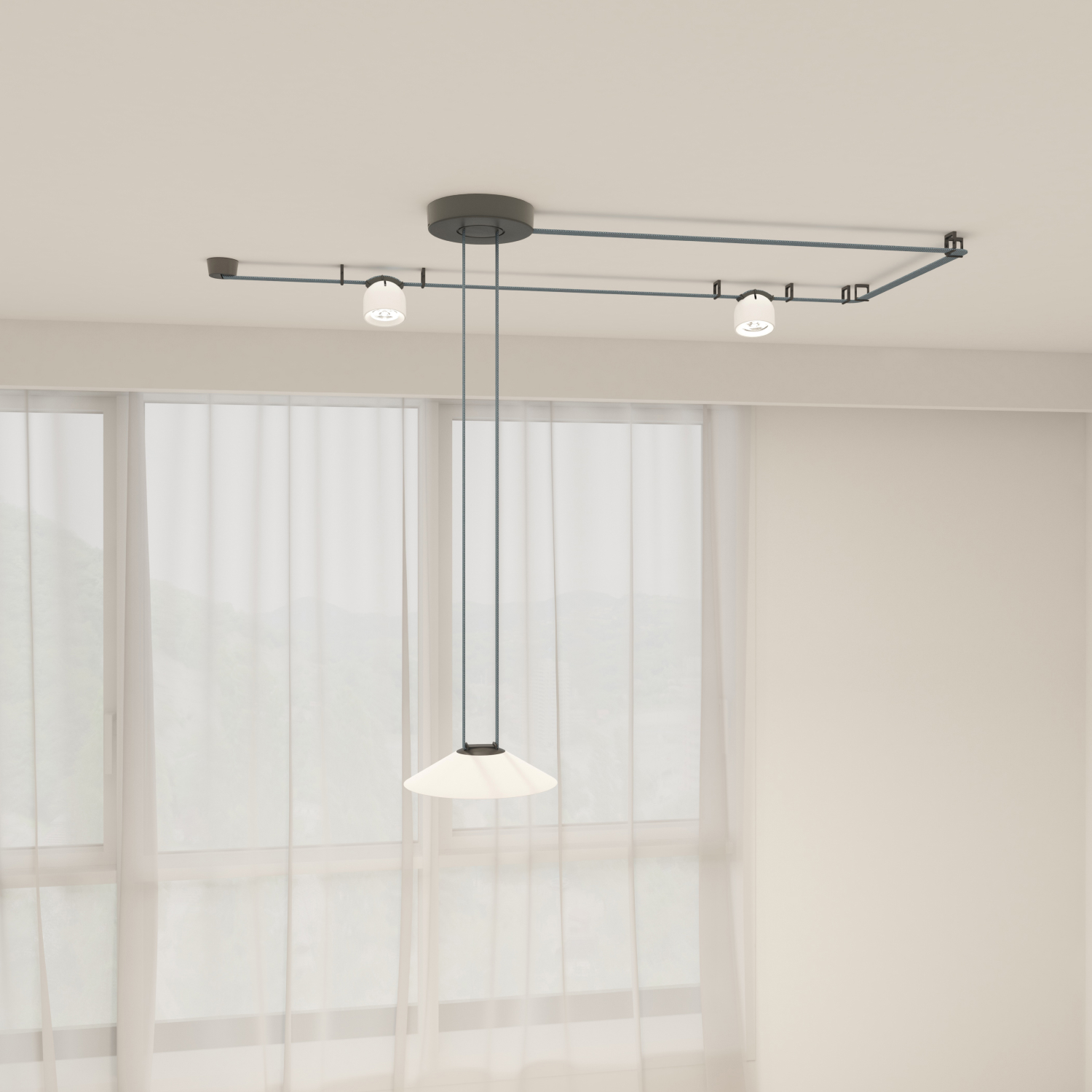 Комплект ременной трековой системы Belty DK55SET02-02-DB
