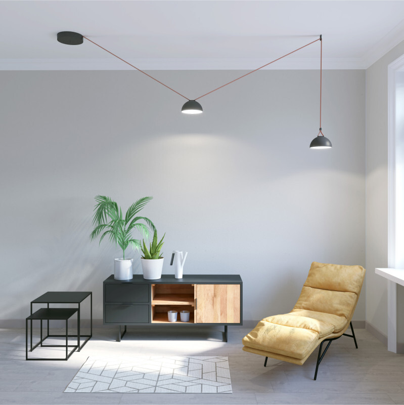 Трековый светильник BELTY FLOW DK5561-BK