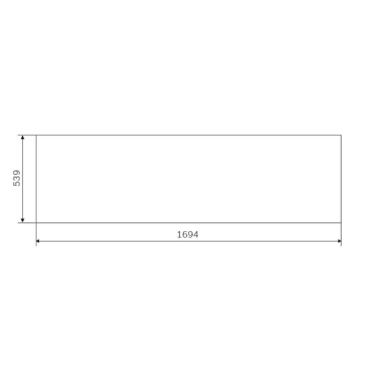 Ванна акриловая 170x70 AM.PM Gem W93A-170-070W-A белая глянцевая