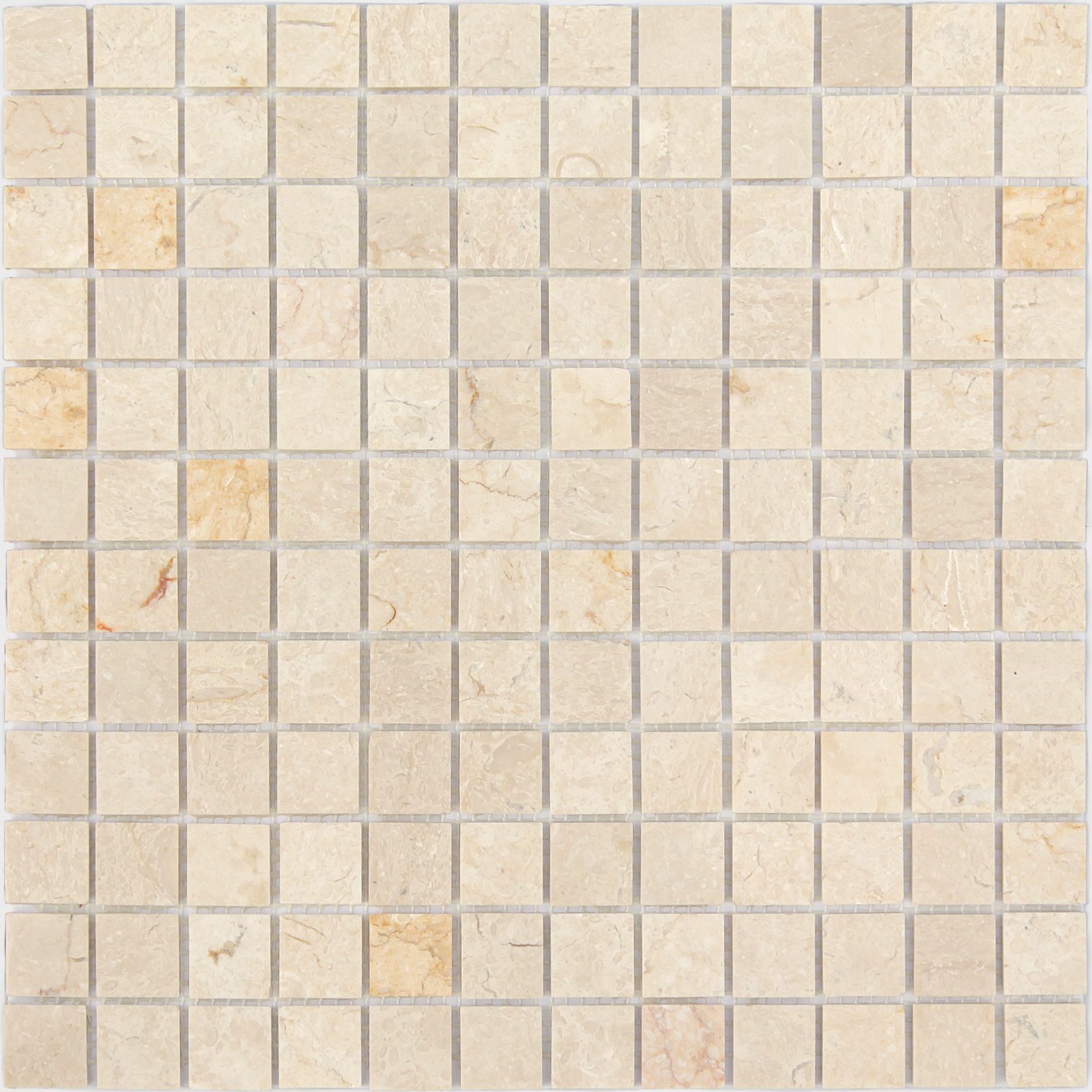Мозаика Caramelle Botticino MAT 23x23x4