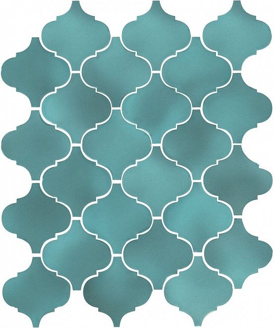 Керамическая плитка Kerama Marazzi Плитка Арабески Майолика бирюза 26х30
