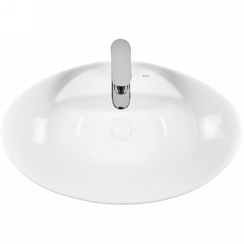 Раковина Bond Oval 59 см S15-590 белый глянец
