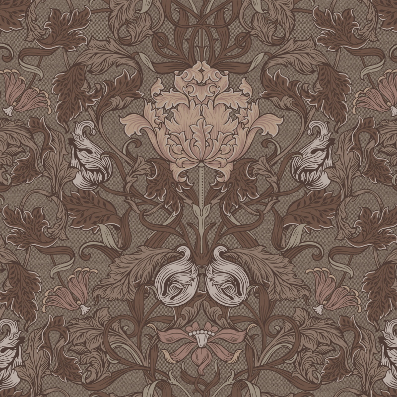 BRIT11010 British Style Garden Обои Loymina Британский сад 1x10.05