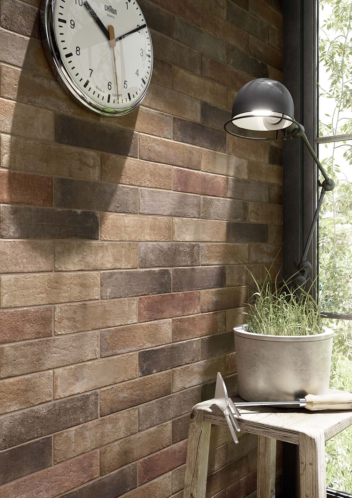 Керамогранит Marazzi Italy Terramix Marrone 7х28