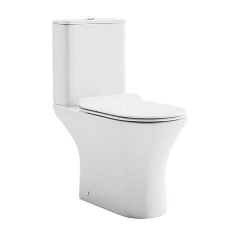 Orange C01-000w унитаз-компакт безободковый, с микролифтом
