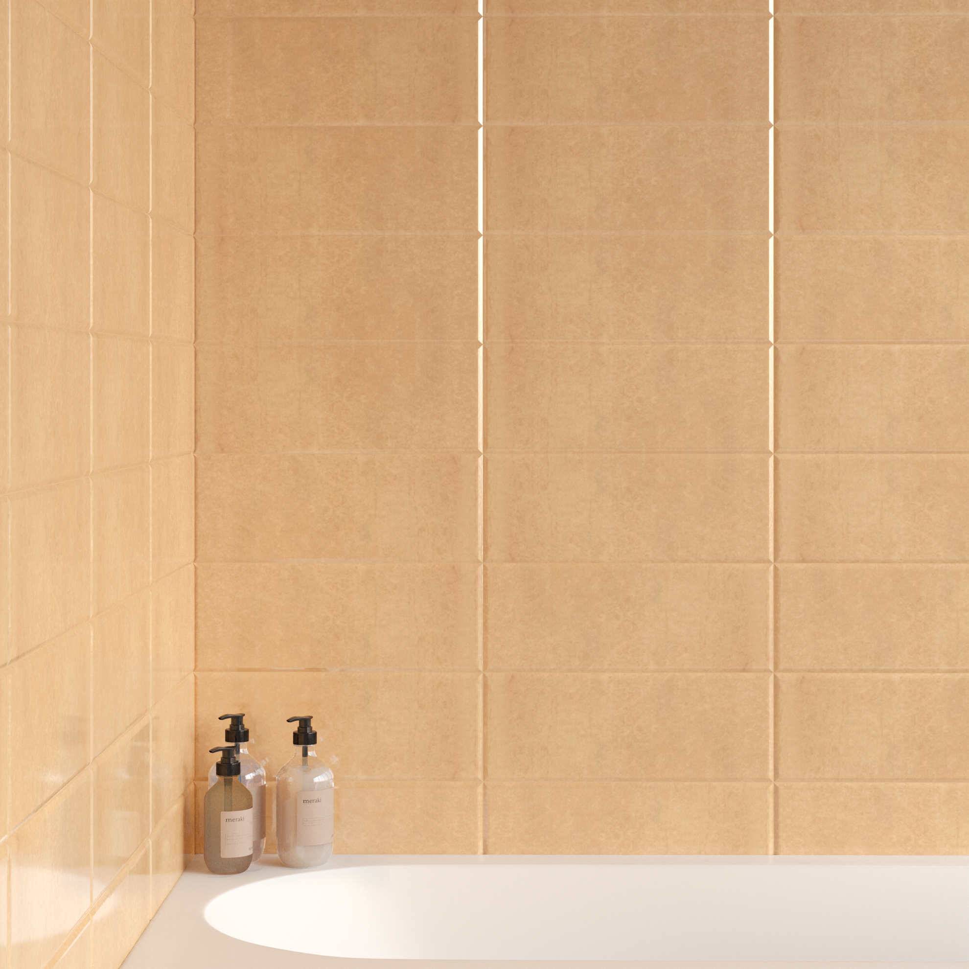 Керамическая плитка Kerama Marazzi Плитка Площадь Испании жёлтый 15х40