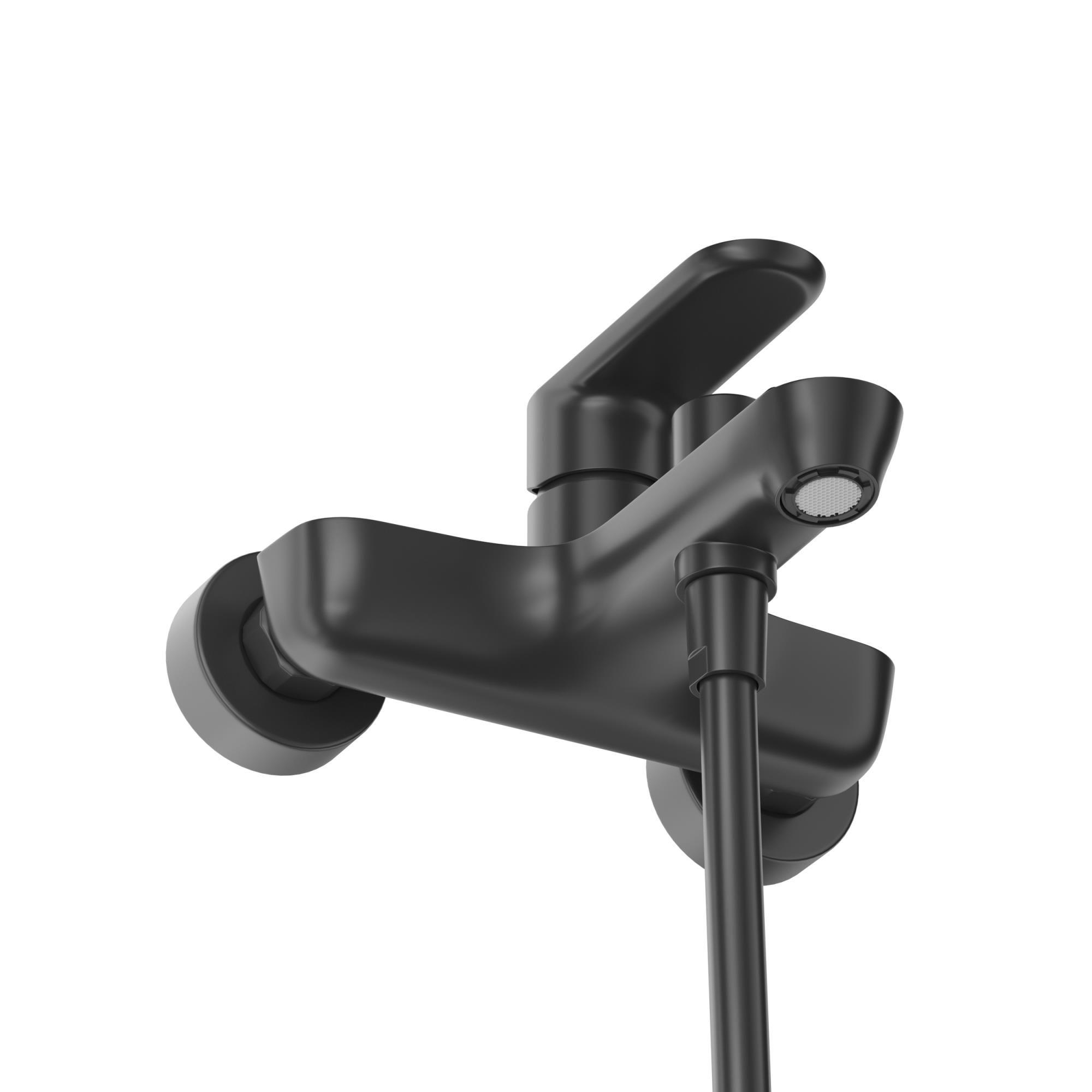 Смеситель для ванны с душем Cezares Stylus STYLUS-VD-NOP матовый черный
