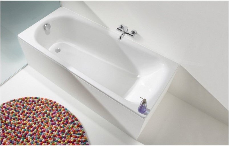 Стальная ванна Kaldewei Saniform Plus 160x70 см покрытие Easy-clean