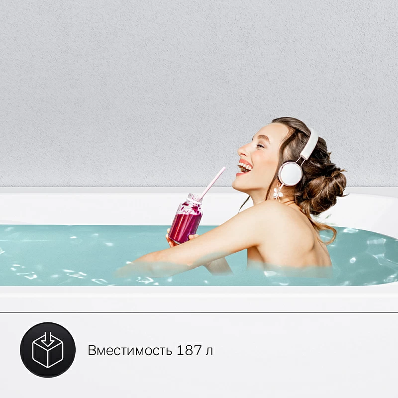 Ванна акриловая 170x70 AM.PM Sense W76A-170-070W-A белая глянцевая