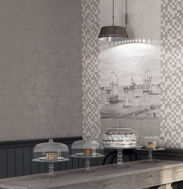 Керамическая плитка Kerama Marazzi Бордюр Город на воде 8х25