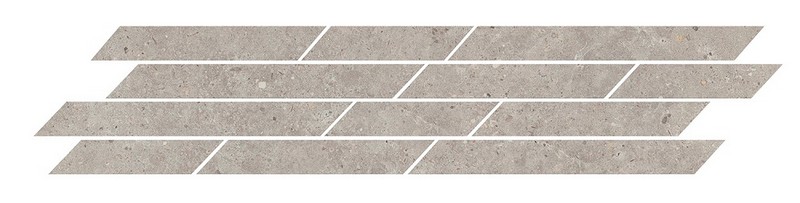 T036/SG6537 Риккарди мозаичный серый светлый матовый 46,8x9,8x0,9 декор