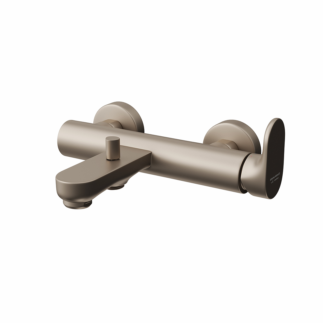 Смеситель для ванны с душем Kerama Marazzi Ole 69440KM.M0.071 золотой атласный