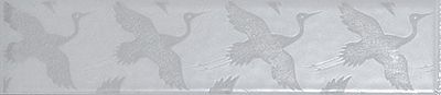 Керамическая плитка Kerama Marazzi Бордюр 6159/C1690 Журавли 5,4х25