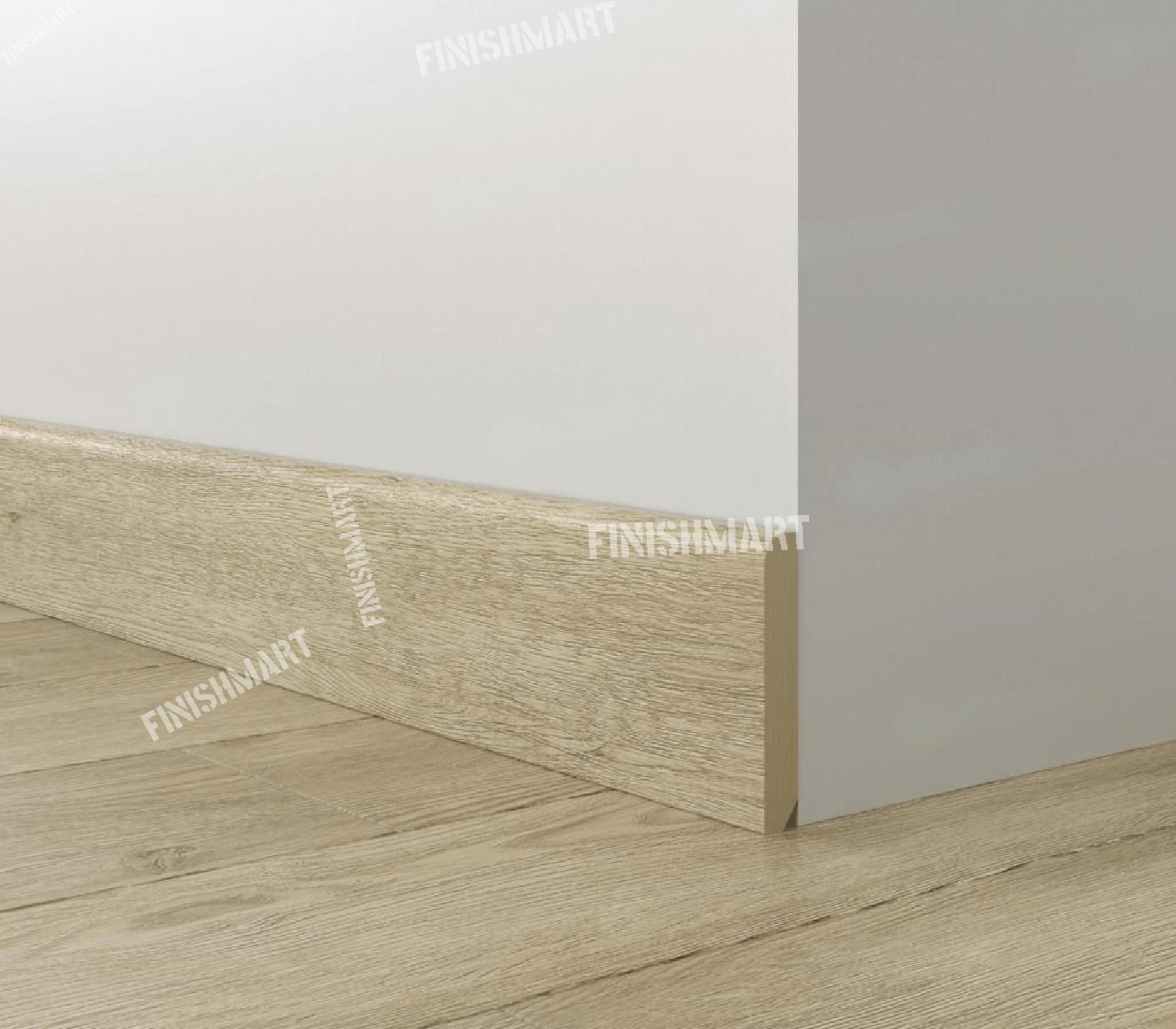 Напольный плинтус Parquet Light Дуб Ваниль Селект SK 13-3