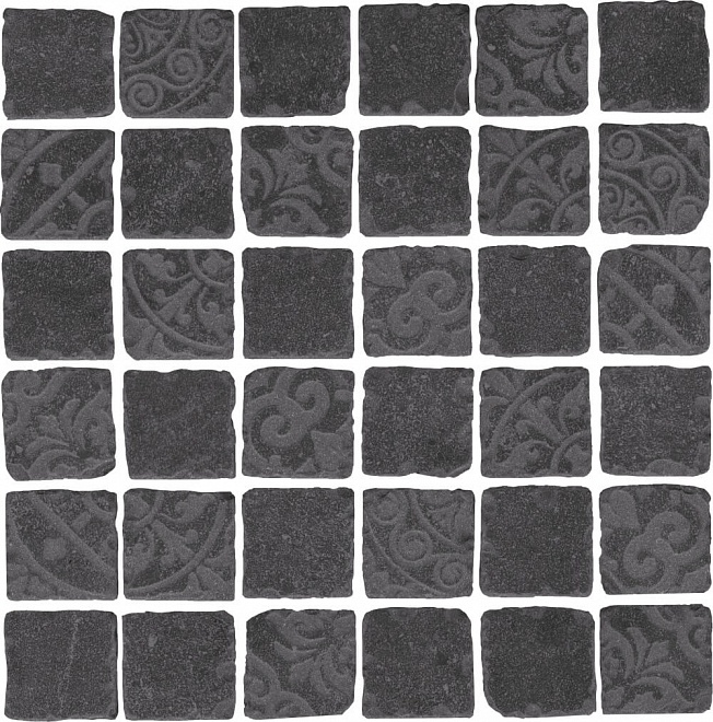 SBM002/DD6399 Про Фьюче черный мозаичный 30*30 керамограмический гранит