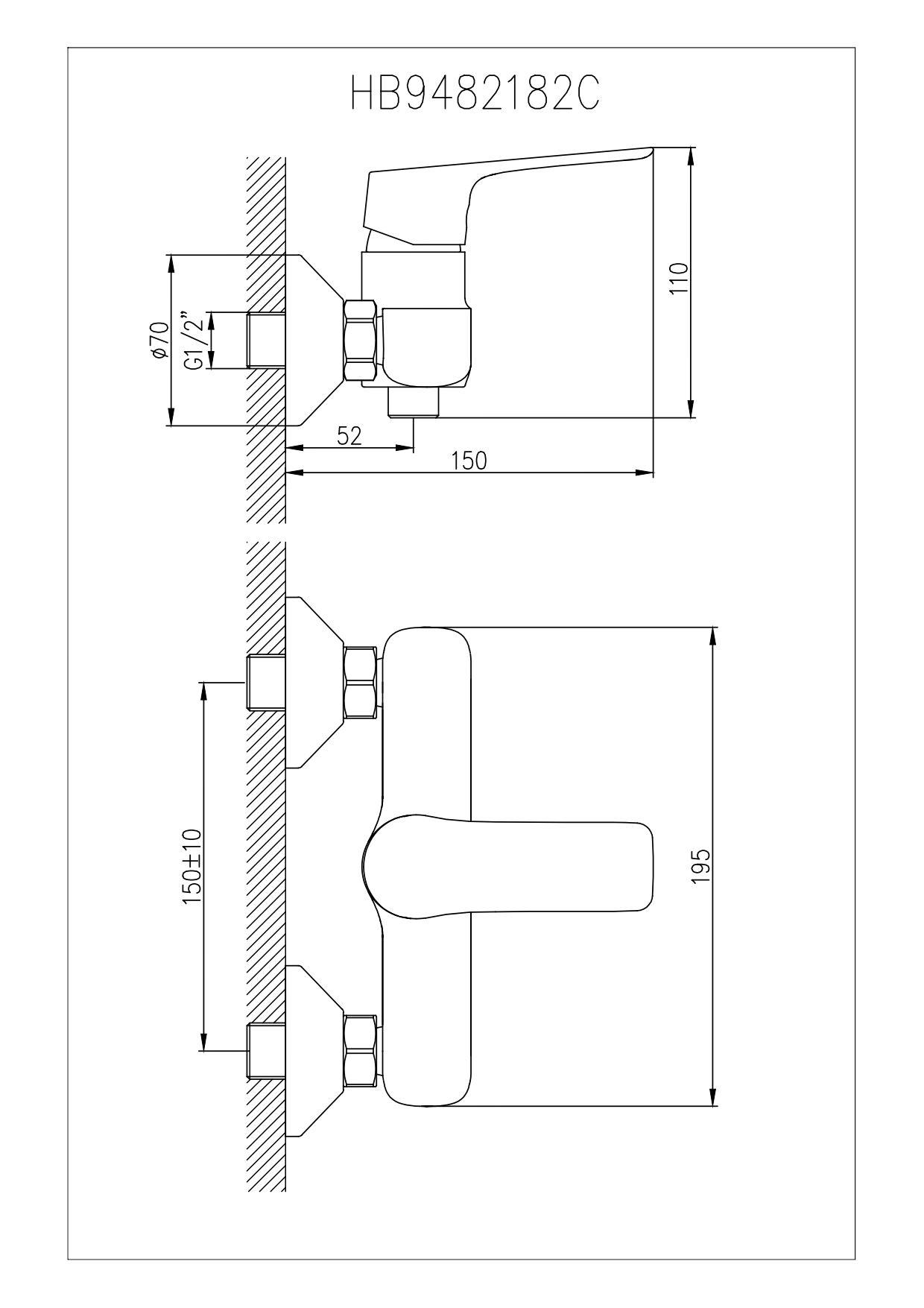 Смеситель для душа Koller Pool KVADRO Start KS0400