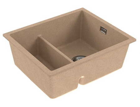 Мойка кухонная Alveus OMNI 50 GRANITAL BEIGE-G55 550x450x198 с сифоном 1150202