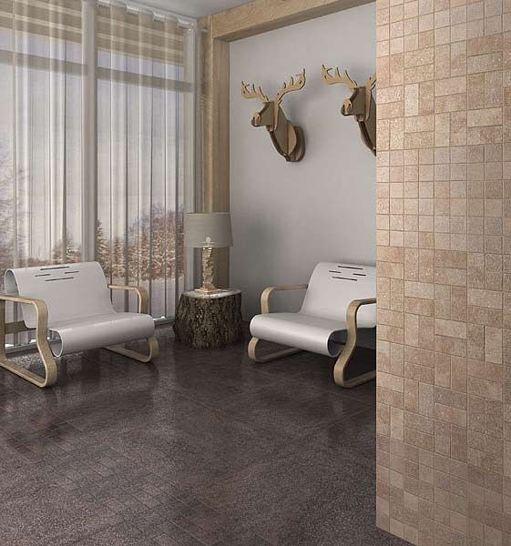Керамогранит Kerama Marazzi Декор Эльсинор темный мозаичный 30х30