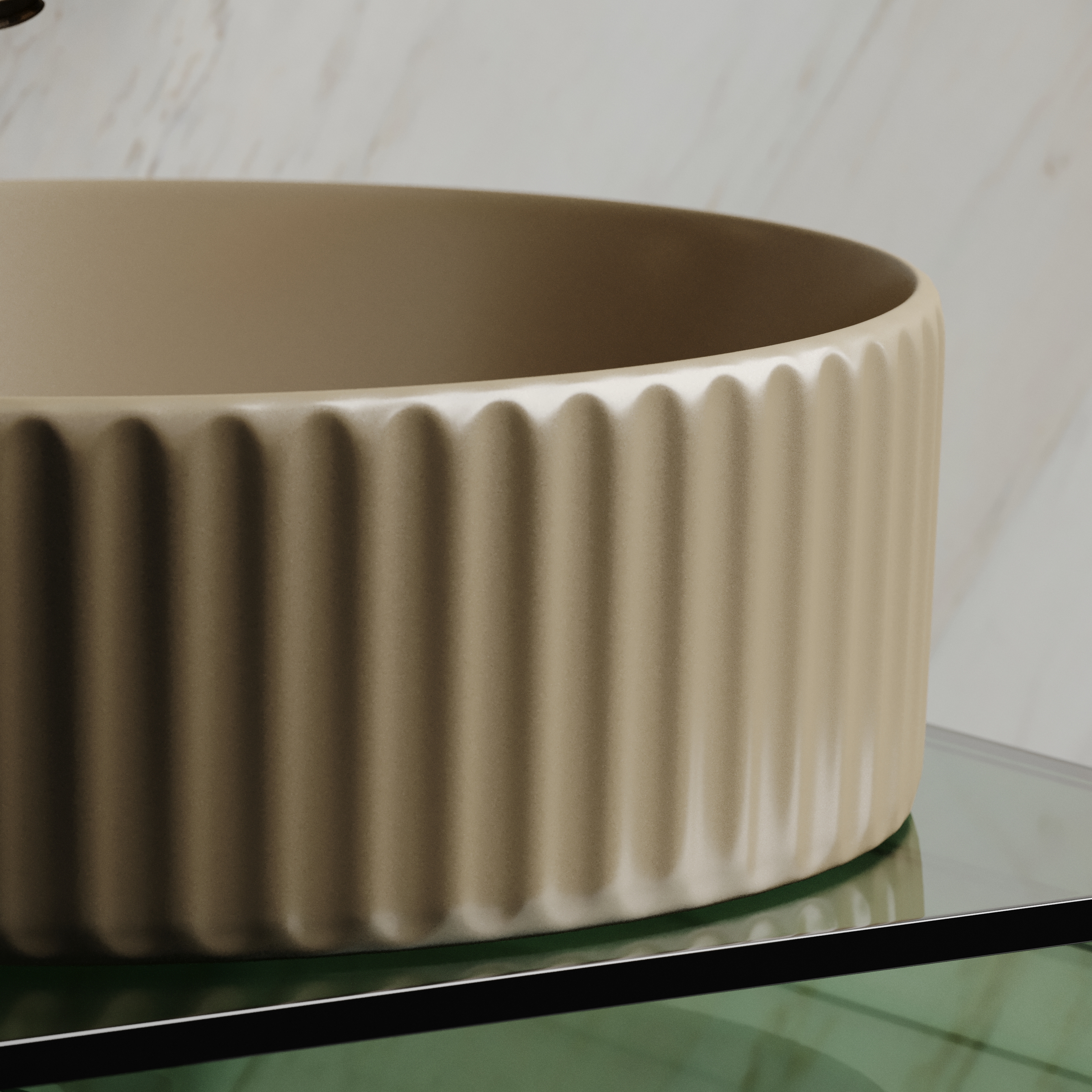 Рукомойник Ceramica Nova Element 36, см CN6057MC капучино матовый