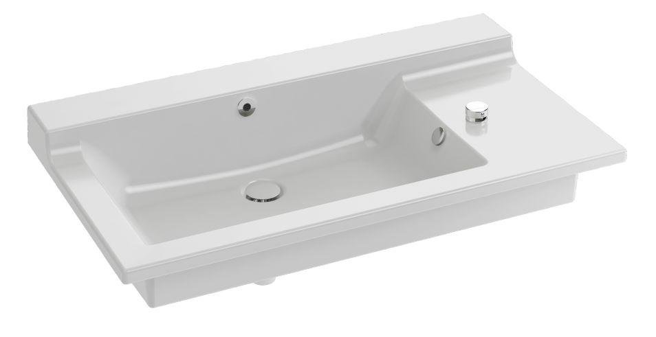 Раковина Jacob Delafon Soprano 100 см EXK122-00 белый