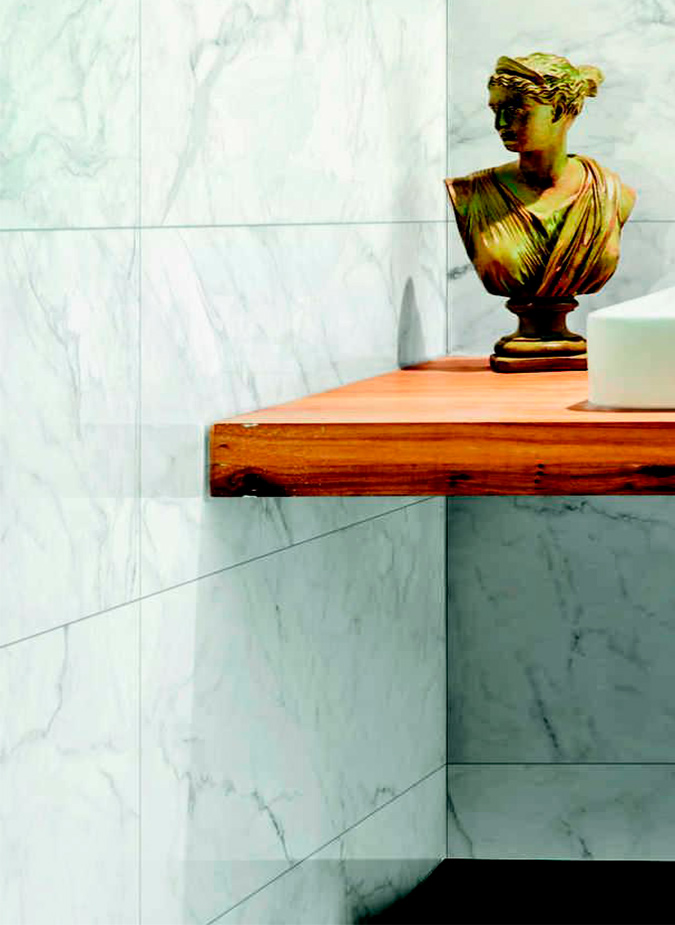 Керамическая плитка Marazzi Italy Плитка Marbleplay Statuarietto Rett. 30х90