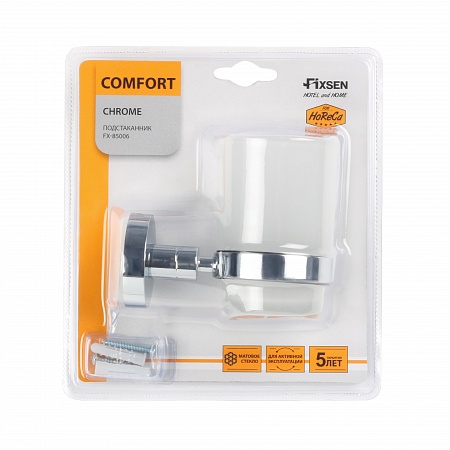 Fixsen COMFORT CHROME FX-85006 Подстаканник одинарный, хром