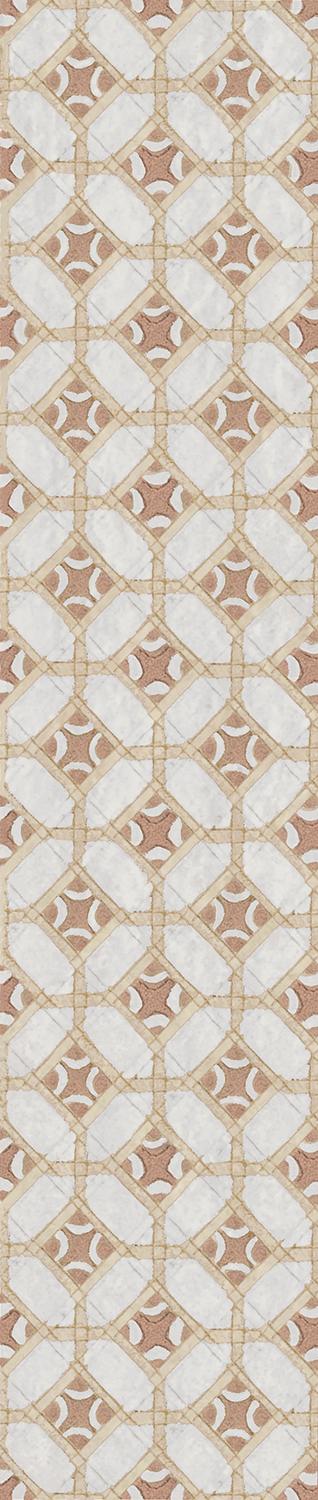 Керамическая плитка Kerama Marazzi Декор Марракеш 1 матовый 6х28,5