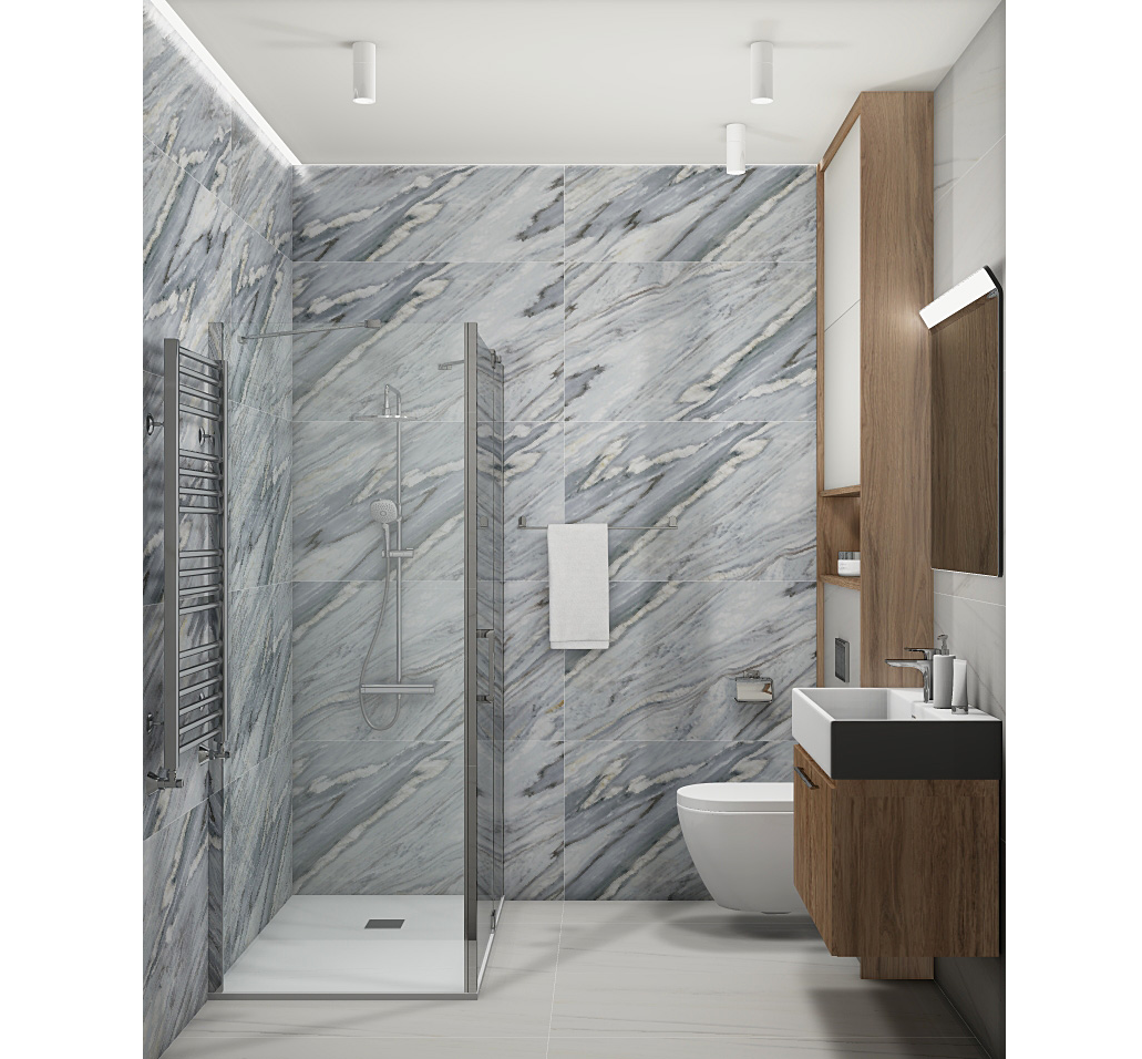 Керамогранит Gracia Ceramica Borge blue PG 01 lappato 60х120