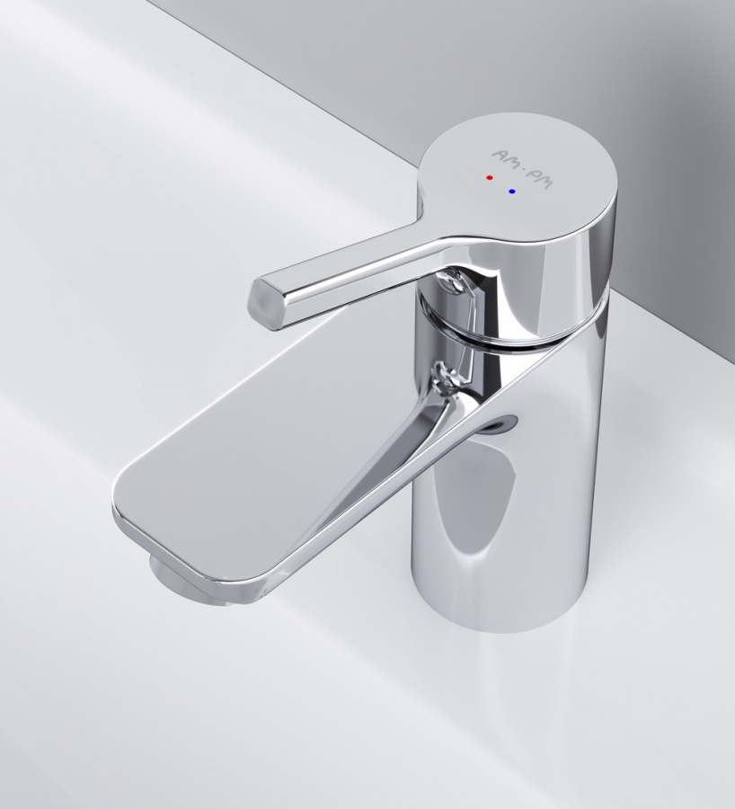 Смеситель AM.PM X-Joy S F85B82100 для раковины с донным клапаном, хром