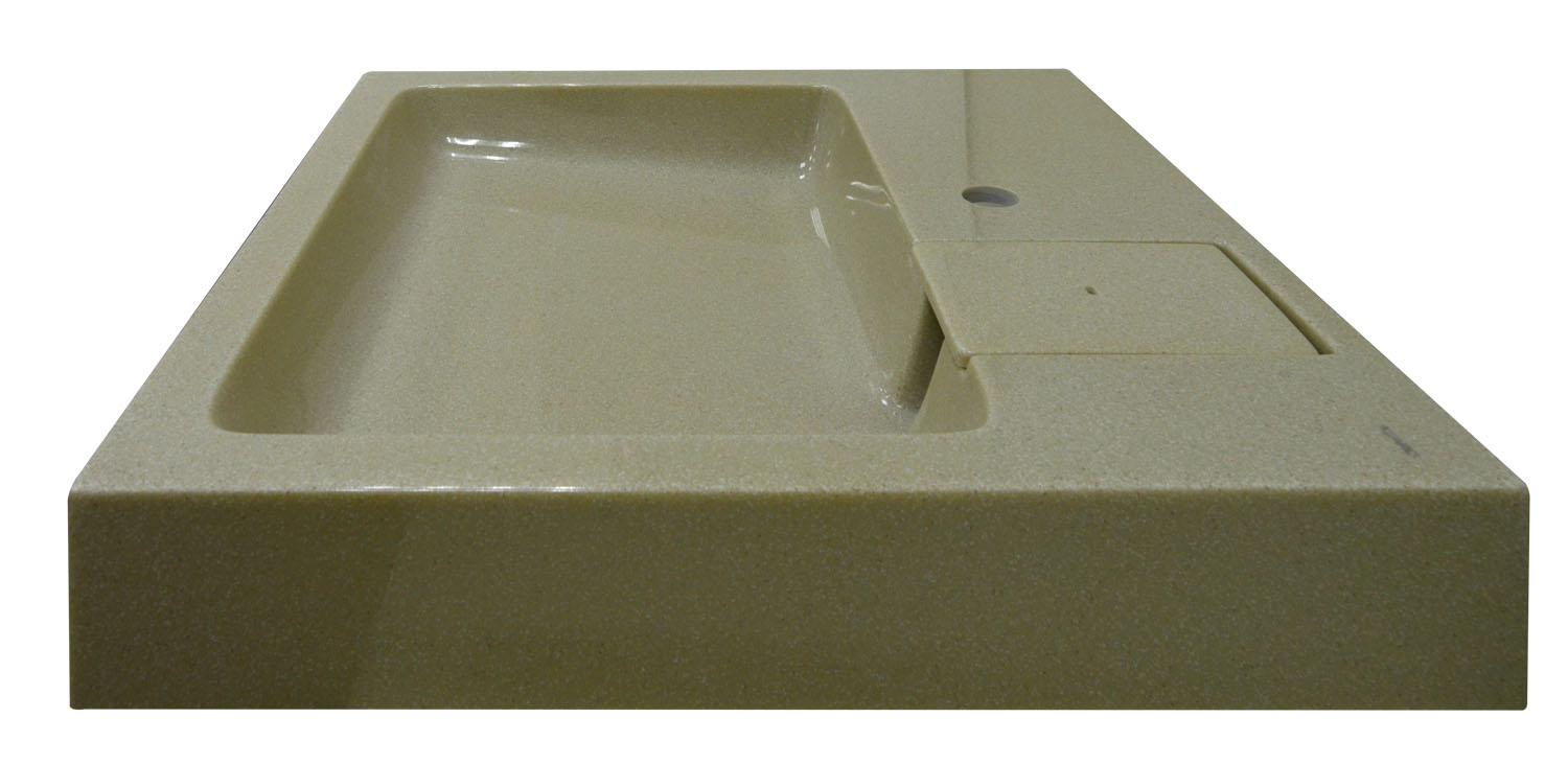 Раковина Azario Monako 60 см CS00079880 бежевая