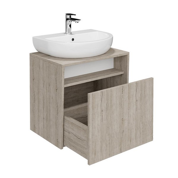PRO.60.1/OAK.O Тумба PRO подвесная 1 ящик 60, дуб Орегон