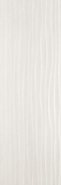 Керамическая плитка Marazzi Italy Плитка Materika Str Wave Off White Rett. 40х120