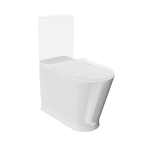 PLMR.wc.01 Унитаз PLAZA Modern напольный безободковый, белый глянцевый