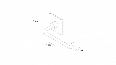 Fixsen SQUARE FX-93110 Бумагодержатель