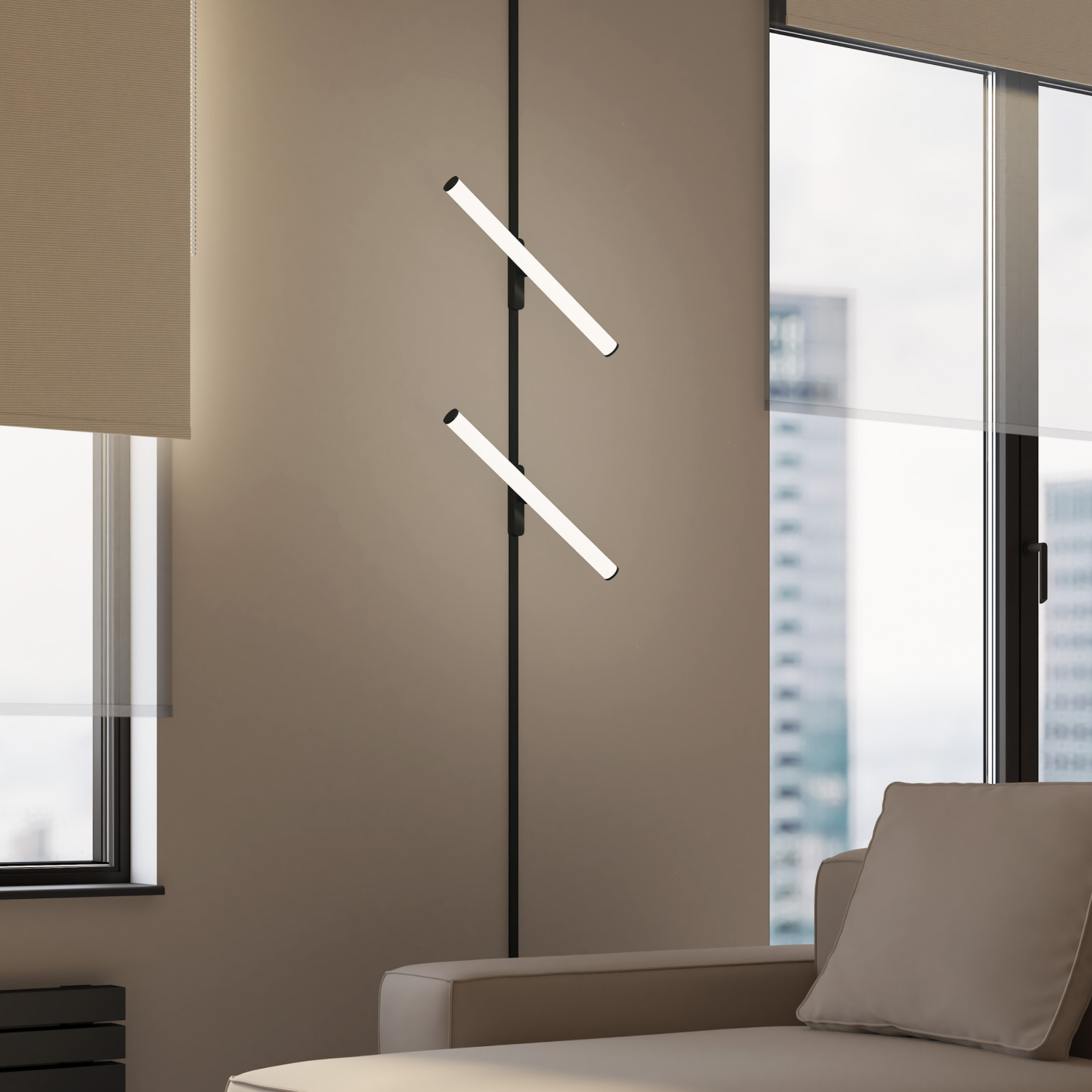 Трековый светильник AIR RAY DK5325-BK